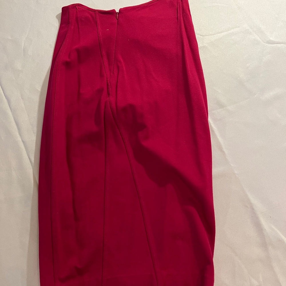 Express:  Fuchsia Pencil Skirt - Size: 4